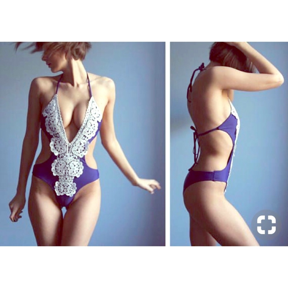 One piece bathing suit